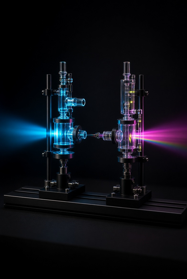 Two-context optical comparison