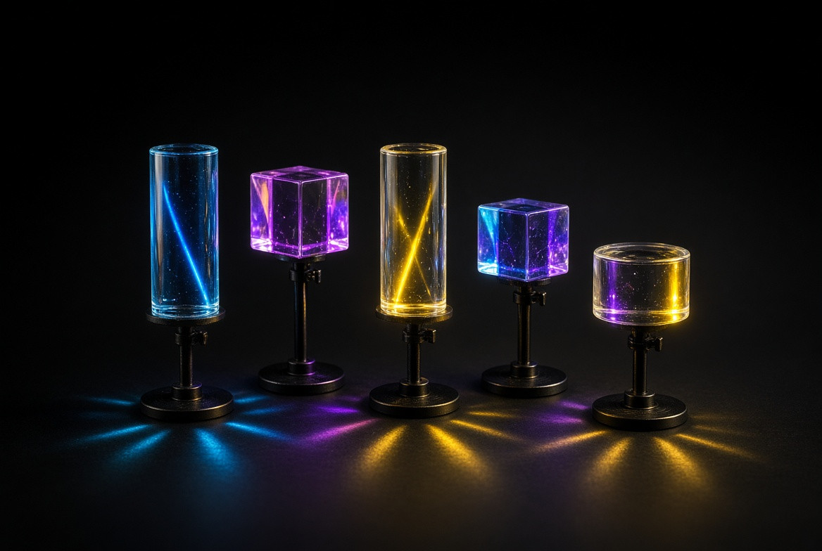 Anonymous glass specimens without identifying labels